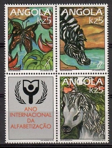 Znaczek Angola 1990 Mi 837-839 Czyste **