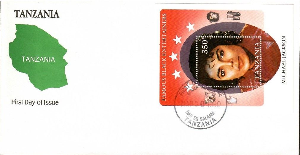Znaczek Tanzania 1990 Mi bl 116 FDC