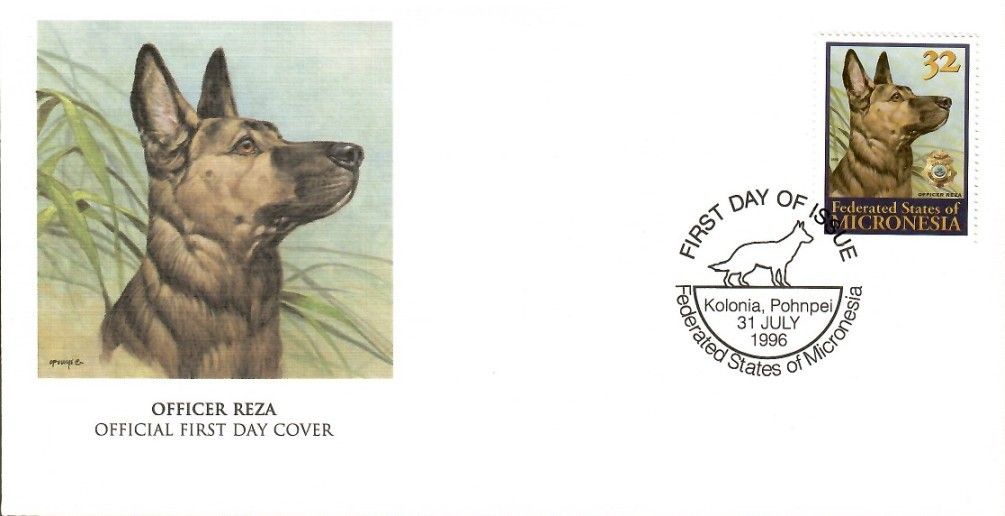 Znaczek Mikronezja 1996 Mi 509 FDC