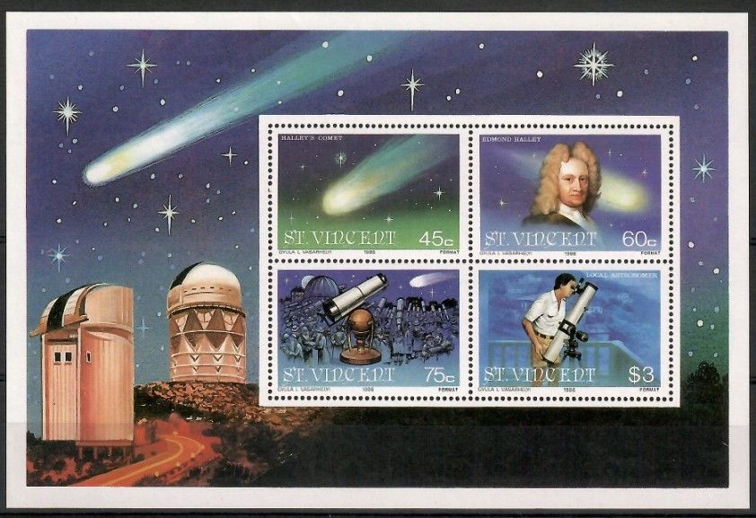 Znaczek St. Vincent 1986 Mi bl 33 Czyste **