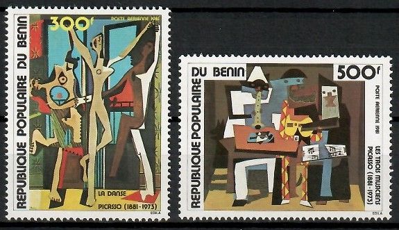 Znaczek Benin 1981 Mi 272-273 Czyste **