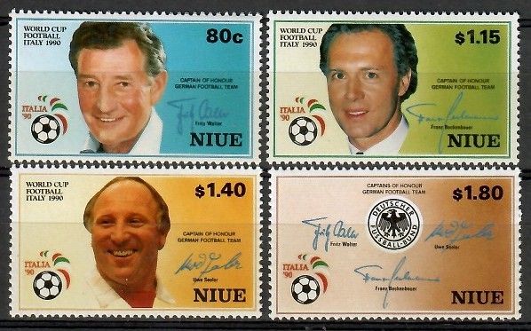 Znaczek Niue 1990 Mi 753-756 Czyste **