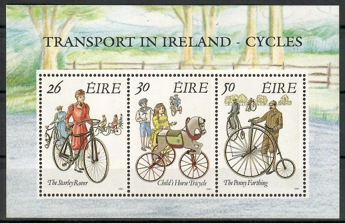 Znaczek Irlandia 1991 Mi bl 8 Czyste **