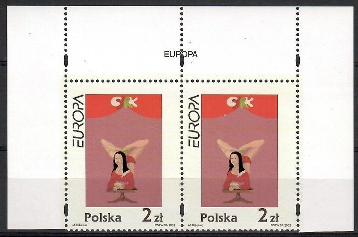 Znaczek Polska 2002 Mi 3972 Fi 3822 Czyste **