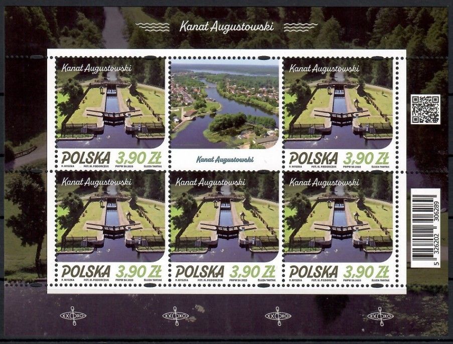 Znaczek Polska 2023 Mi ark 5476 Fi ark 5326 Czyste **