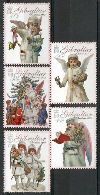 Znaczek Gibraltar 2005 Mi 1141-1145 Czyste **