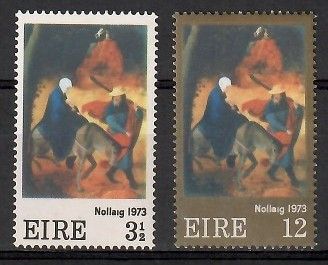 Znaczek Irlandia 1973 Mi 296-297 Czyste **