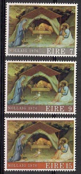 Znaczek Irlandia 1976 Mi 353-355 Czyste **