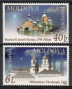 Znaczek Mołdawia 2005 Mi 533-534 Czyste **