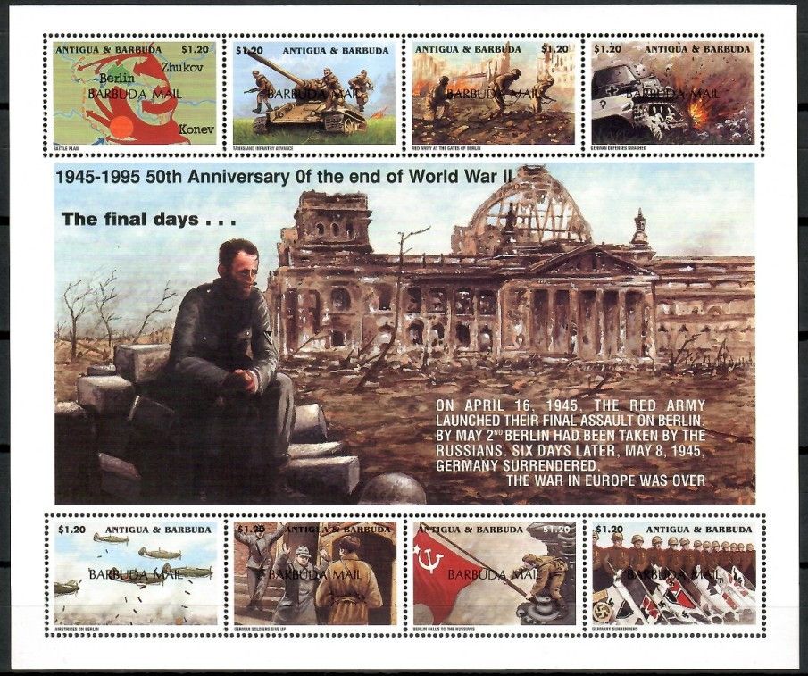 Znaczek Barbuda 1997 Mi ark 1874-1881 Czyste **