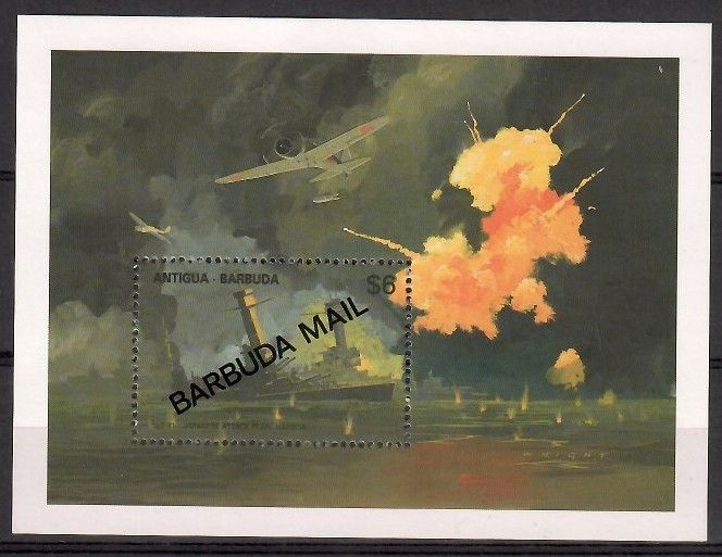 Znaczek Barbuda 1991 Mi bl 174 Czyste **