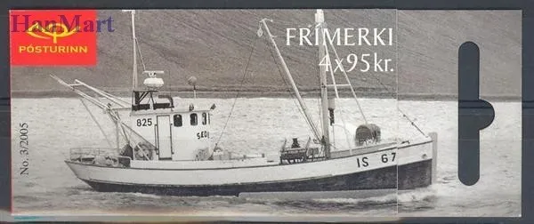 Znaczek Islandia 2005 Mi mh 21 Stemplowane