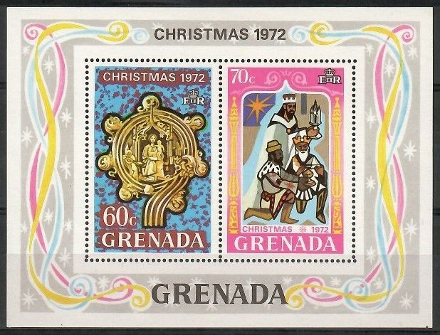 Znaczek Grenada 1972 Mi bl 27 Czyste **
