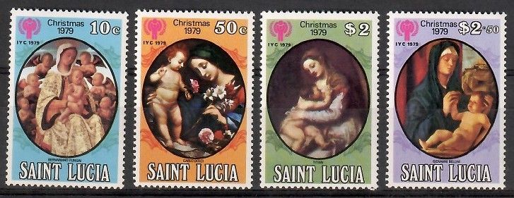 Znaczek Saint Lucia 1980 Mi 472-475 Czyste **