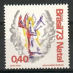 Znaczek Brazylia 1973 Mi 1408 Czyste **