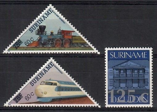 Znaczek Surinam 1988 Mi 1258-1260 Czyste **