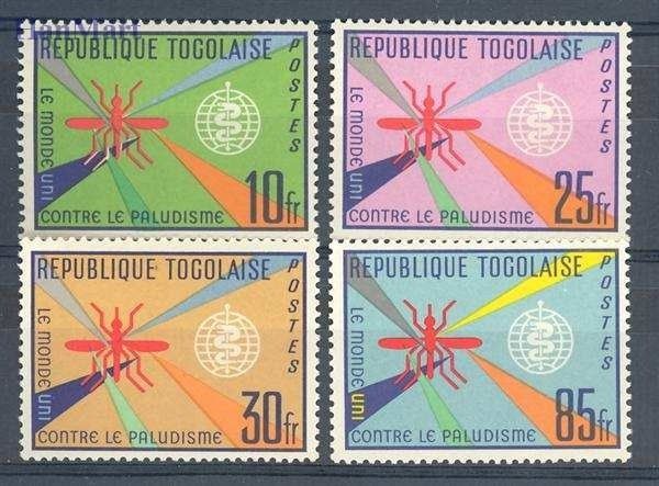 Znaczek Togo 1962 Mi 346-349 Czyste **