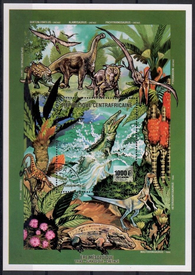 Znaczek Republika Środkowoafrykańska 1993 Mi bl 557 Stemplowane