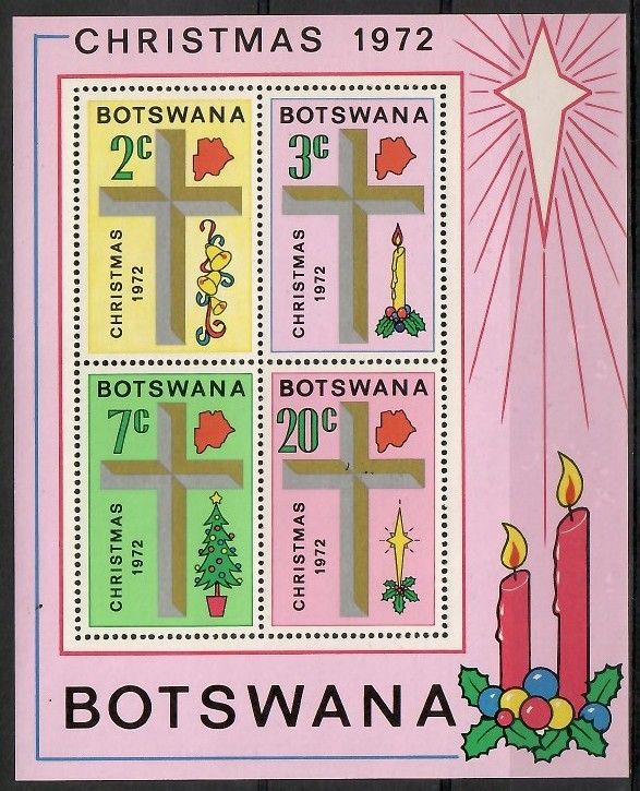 Znaczek Botswana 1972 Mi bl 7 Czyste **
