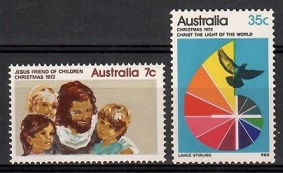 Znaczek Australia 1972 Mi 511-512 Czyste **