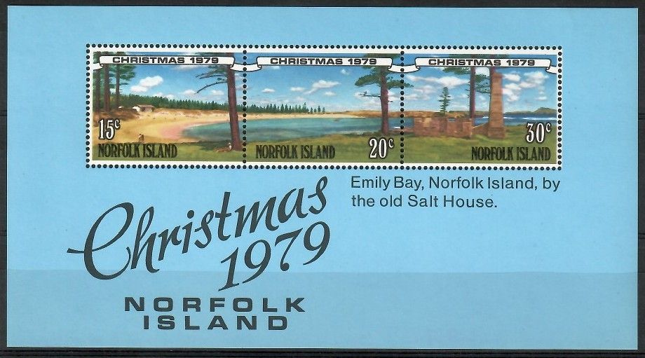 Znaczek Norfolk 1979 Mi bl 3 Czyste **