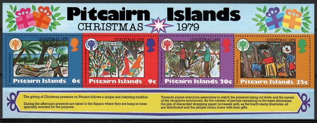 Znaczek Pitcairn 1979 Mi bl 5 Czyste **