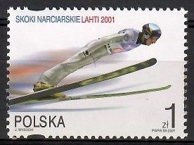 Znaczek Polska 2001 Mi 3878 Fi 3730III Czyste **