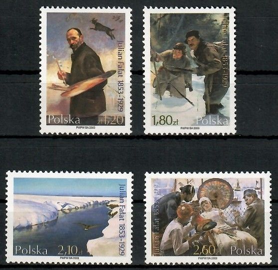 Znaczek Polska 2003 Mi 4065-4068 Fi 3915-3918 Czyste **