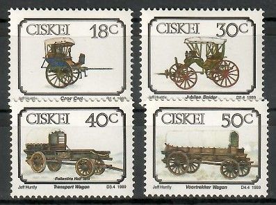 Znaczek Ciskei 1989 Mi 162-165 Czyste **