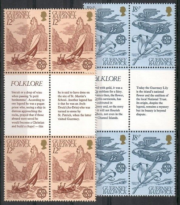 Znaczek Guernsey 1981 Mi 223-224 Czyste **