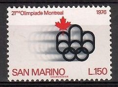 Znaczek San Marino 1976 Mi 1118 Czyste **