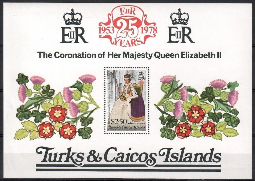 Znaczek Turks i Caicos 1978 Mi bl 10 Czyste **