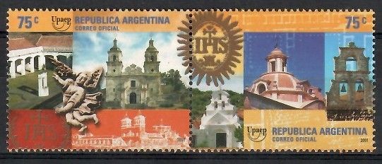 Znaczek Argentyna 2001 Mi 2675-2676 Czyste **