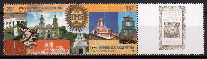 Znaczek Argentyna 2001 Mi zf 2675-2676 Czyste **