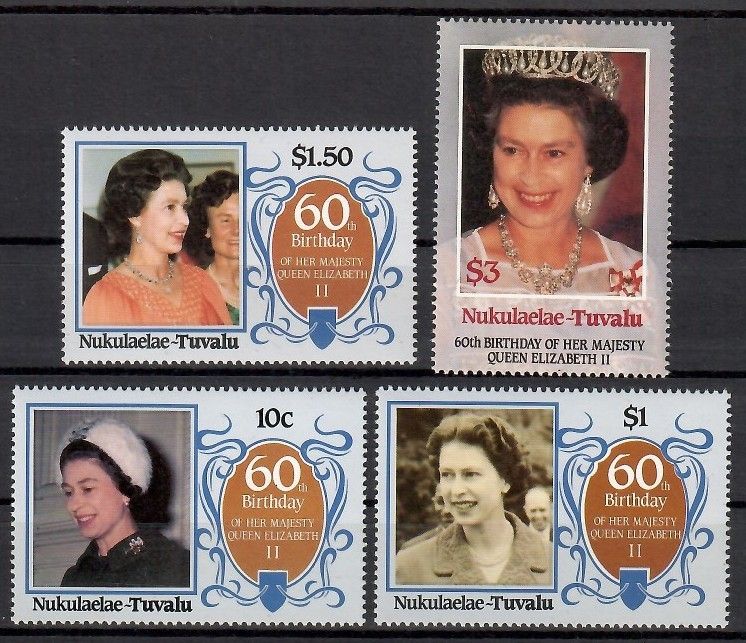 Znaczek Tuvalu 1986 Mi 75-78nul Czyste **