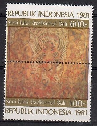 Znaczek Indonezja 1981 Mi 1010-1011 Czyste **