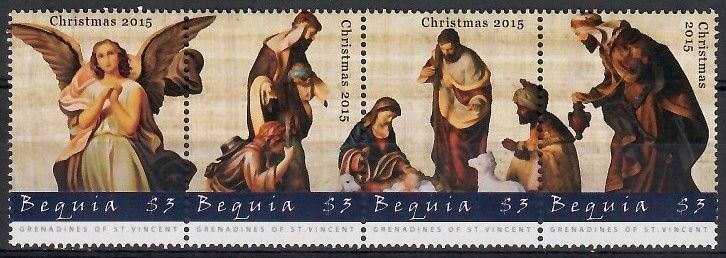 Znaczek Bequia 2015 Mi per Czyste **