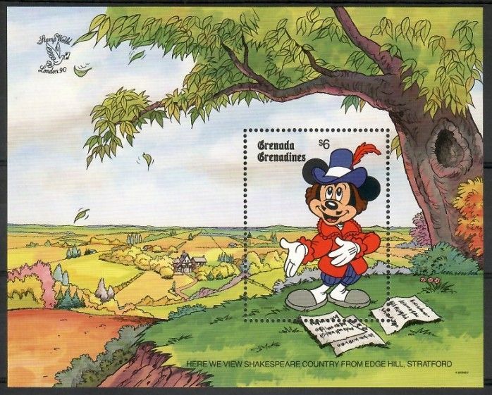 Znaczek Grenada i Grenadyny 1990 Mi bl 193 Czyste **