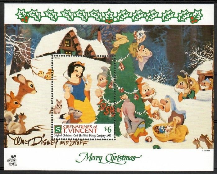 Znaczek Grenadines of St Vincent 1991 Mi bl 92 Czyste **