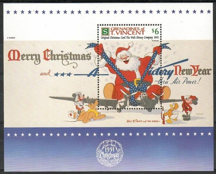 Znaczek Grenadines of St Vincent 1991 Mi bl 91 Czyste **