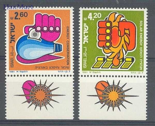 Znaczek Izrael 1981 Mi 846-847 Czyste **