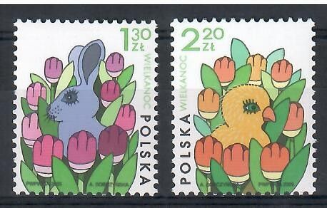 Znaczek Polska 2005 Mi 4171-4172 Fi 4021-4022 Czyste **