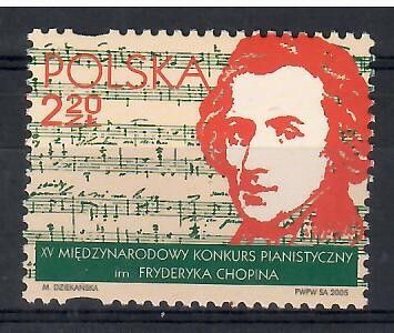 Znaczek Polska 2005 Mi 4207 Fi 4057 Czyste **
