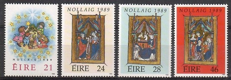 Znaczek Irlandia 1989 Mi 694-697 Czyste **