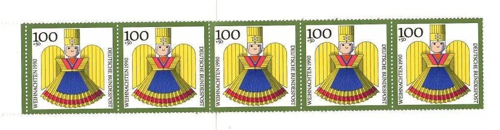 Znaczek  Niemcy 1990 Mi mh 1487 Czyste **
