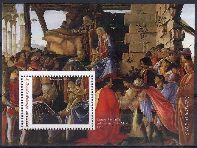 Znaczek Wyspy Św. Tomasza i Książęca 2015 Mi per Czyste **
