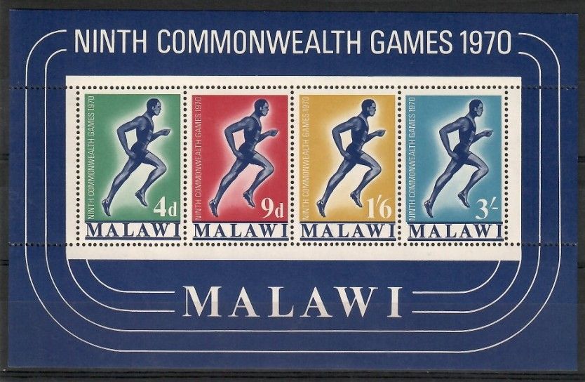 Znaczek Malawi 1970 Mi bl 18 Czyste **