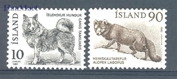 Znaczek Islandia 1980 Mi 550-551 Czyste **