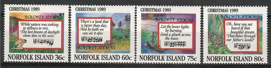Znaczek Norfolk 2015 Mi 467-470 Czyste **
