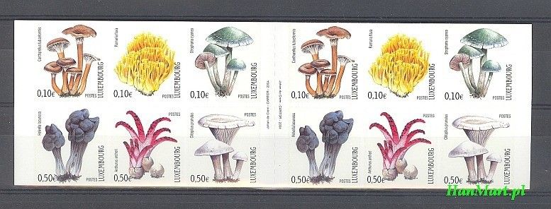 Znaczek Luksemburg 2004 Mi mh 1628-1633 Czyste **